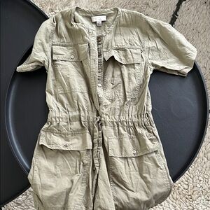 Stella McCartney Kids Khaki Romper